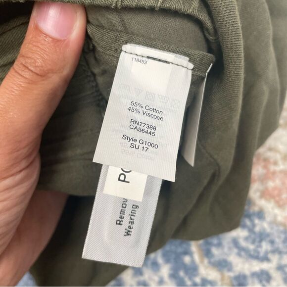 Madewell Shorts Womens Allways Pull-On Shorts in Green Size Small - Picture 6 of 9